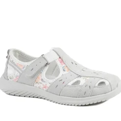 Leather Adventure Sandals - Grey Multi
