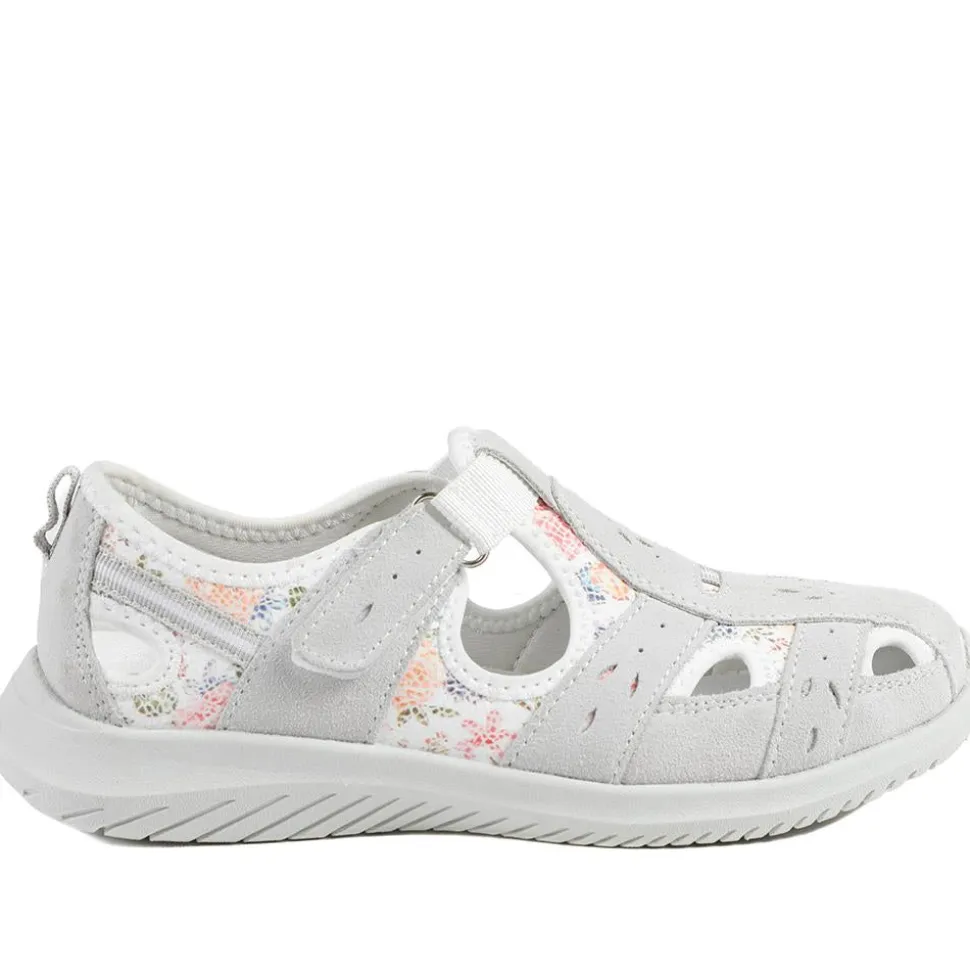 Leather Adventure Sandals - Grey Multi
