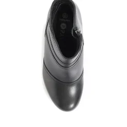 Leather Ankle Boots - Black