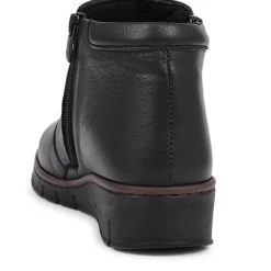 Leather Ankle Boots - Black