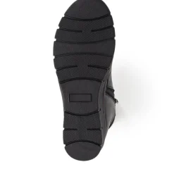 Leather Ankle Boots - Black