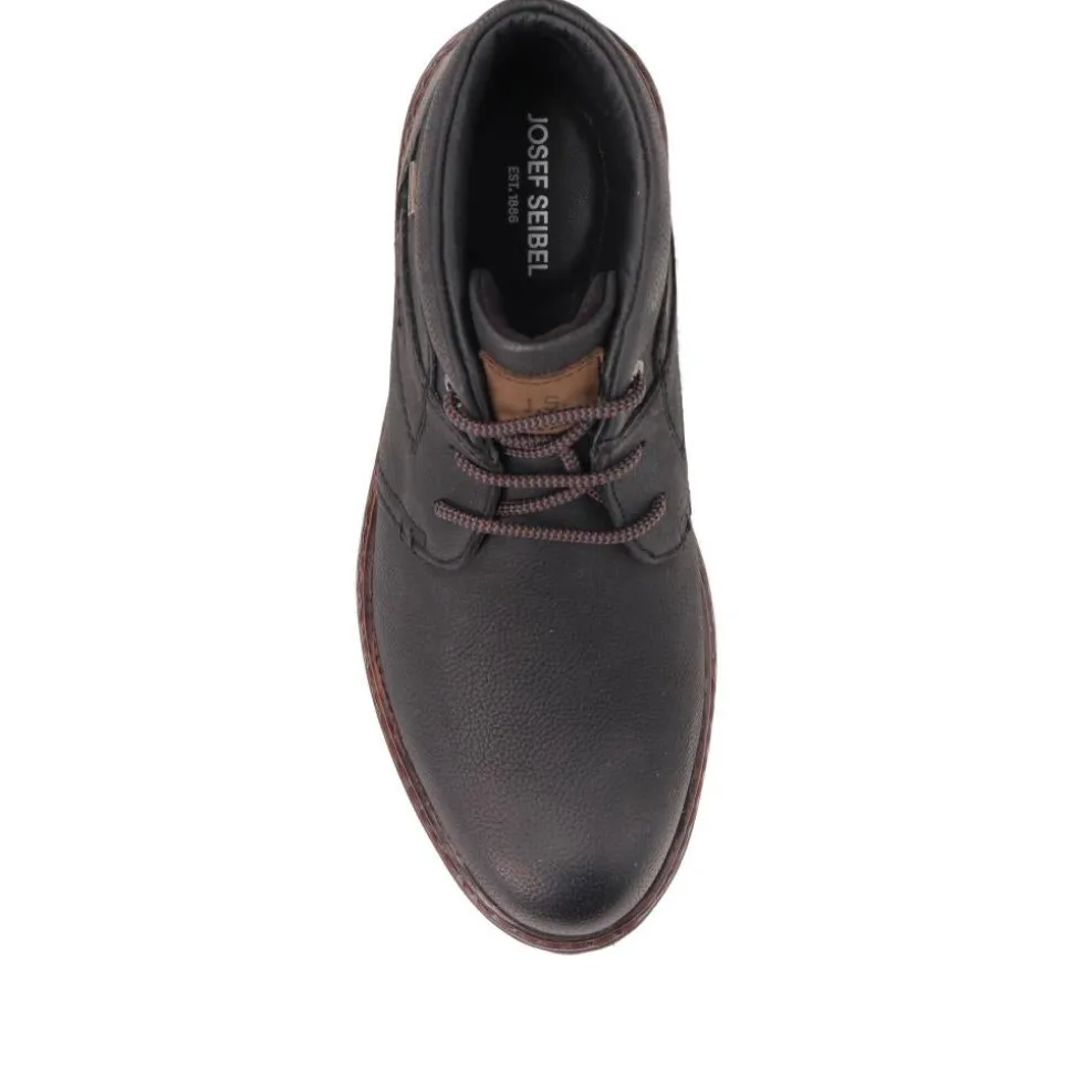 Leather Ankle Boots - Black