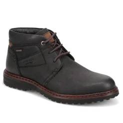 Leather Ankle Boots - Black