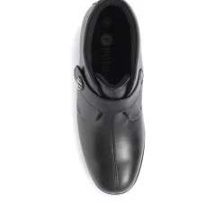 Leather Ankle Boots - Black