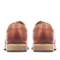 Leather Brogues - Tan