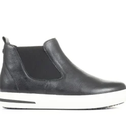 Leather Chelsea Boots - Black