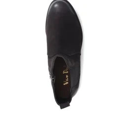 Leather Chelsea Boots - Black Nubuck
