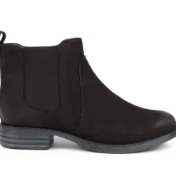 Leather Chelsea Boots - Black Nubuck