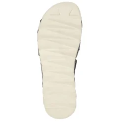 Leather Dual Touch-Fasten Sandals - Navy