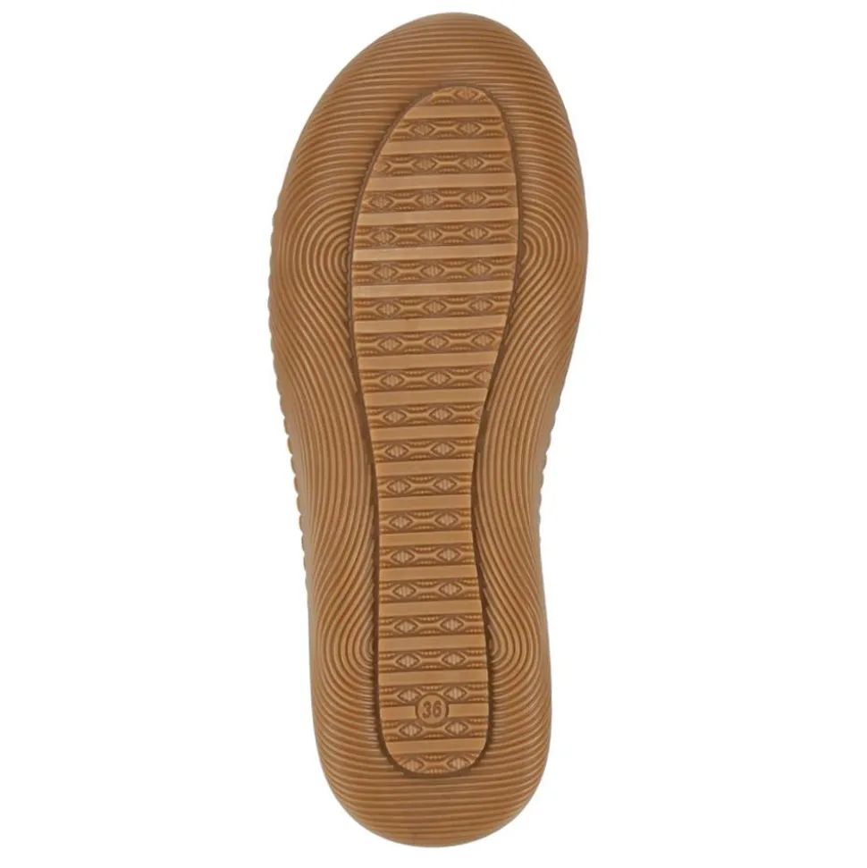 Leather Elasticated Shoes - White