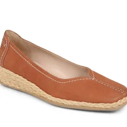 Leather Espadrilles - Camel