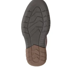 Leather Lace-Up Shoes - Cognac