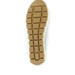 Leather Lace-Up Trainers - White