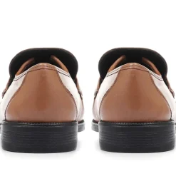 Leather Loafers - Tan