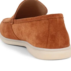 Leather Loafers - Tan