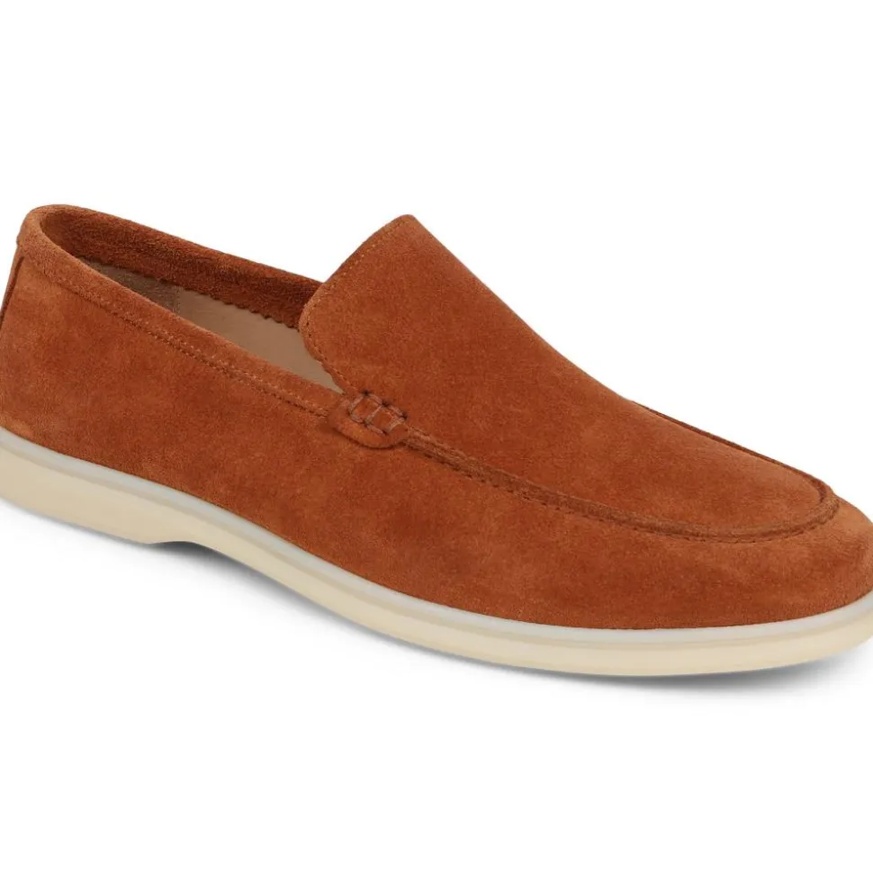 Leather Loafers - Tan