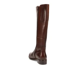 Leather Long Boots - Tan