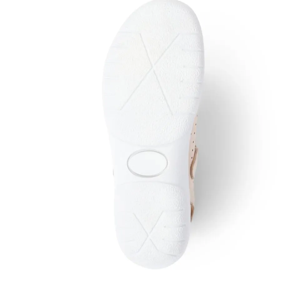 Leather Mary-Janes - Beige