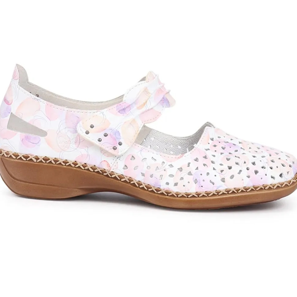 Leather Mary Janes - Cream