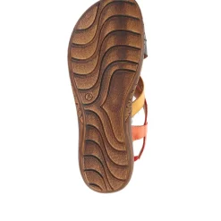 Leather Slingback Sandals - Multi