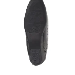 Leather Slip On Shoes - Black