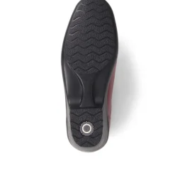 Leather Slip On Shoes - Black