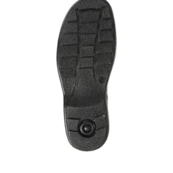 Leather Slip On Shoes - Black