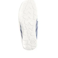 Leather Slip-On Shoes - Denim