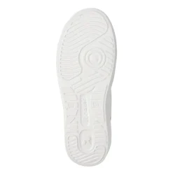 Leather Two-Tone Trainers - White