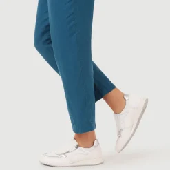Leather Zip-Up Casual Trainers - White-Silver