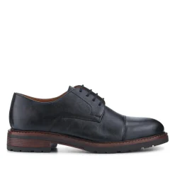 Ledbury Leather Lace-Up Shoes - Black