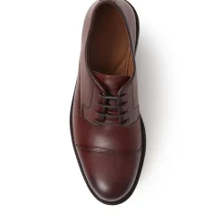 Ledbury Leather Lace-Up Shoes - Brown