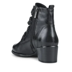 Legacy Leather Ankle Boots - Black