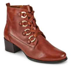 Legacy Leather Ankle Boots - Tan