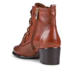 Legacy Leather Ankle Boots - Tan
