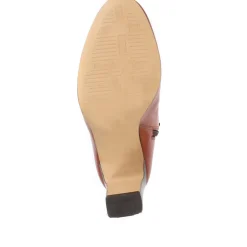 Letty Heeled Ankle Boots - Tan