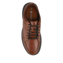 Lightweight Cushioned Casual Laced Shoes - Tan