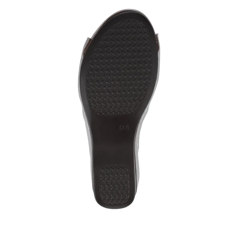 Lightweight Cushioned Mules - Metallic