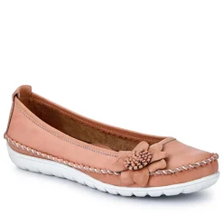 Lightweight Leather Pumps - Rose