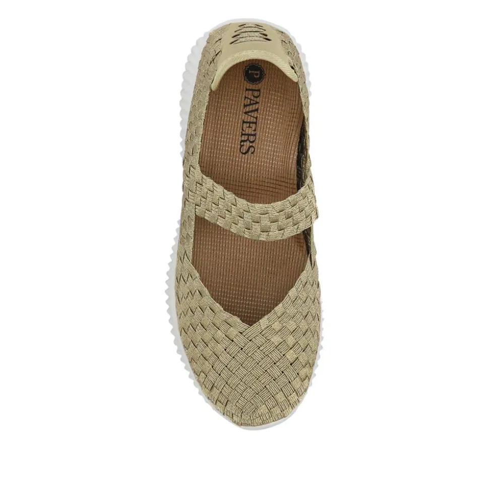 Lightweight Mary Janes - Gold