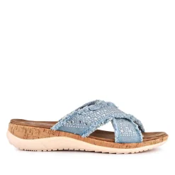 Lightweight Mules - Denim