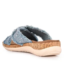 Lightweight Mules - Denim