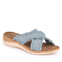 Lightweight Mules - Denim