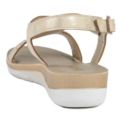 Lightweight Slingback Sandals - Gold