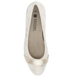 Lightweight Slip-On Court Shoes - Beige-Gold