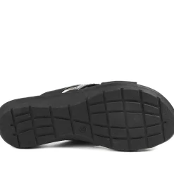 Lightweight Slip On Mule Sandals - Black