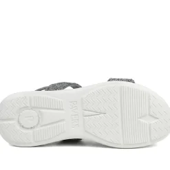 Lightweight Slip On Mule Sandals - Dark Grey