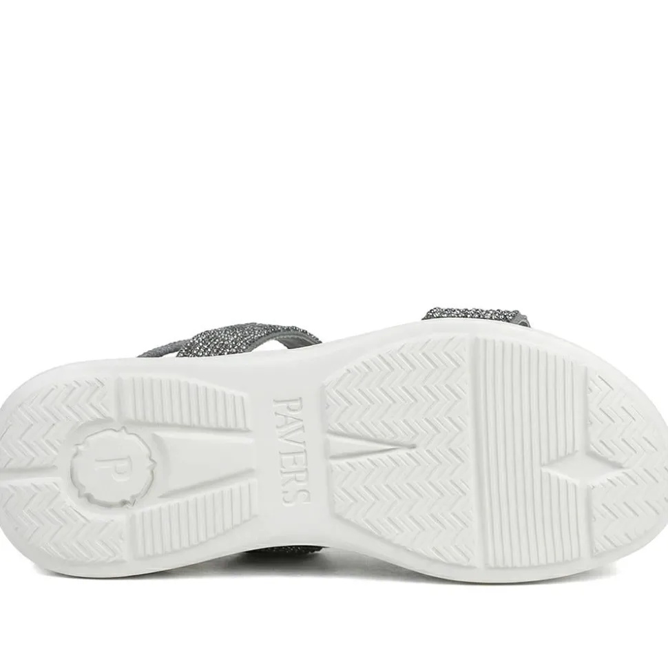 Lightweight Slip On Mule Sandals - Dark Grey