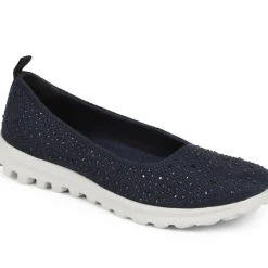 Lightweight Slip On Pumps - Navy