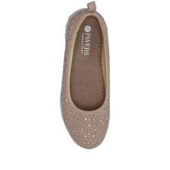 Lightweight Slip On Pumps - Taupe